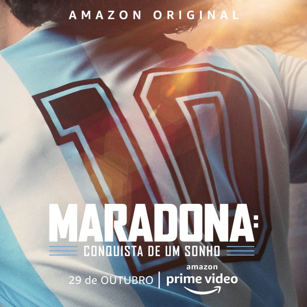 Poster da série orignal da Amazon Prime: Maradona