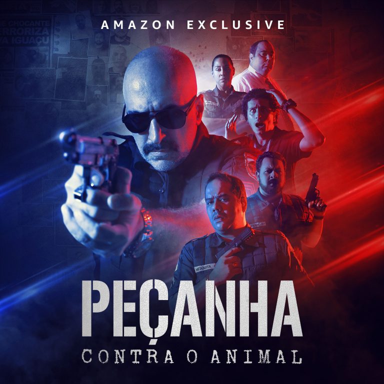 Imagem promocional de Peçanha Contra o Animal, estreia exclusiva do Amazon Prime Video em 22 de outubro. - Otageek
