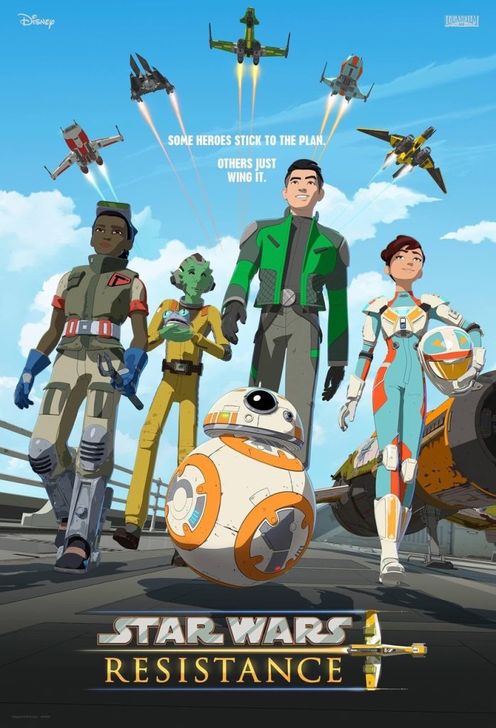 pôster star wars resistance season 1 - otageek