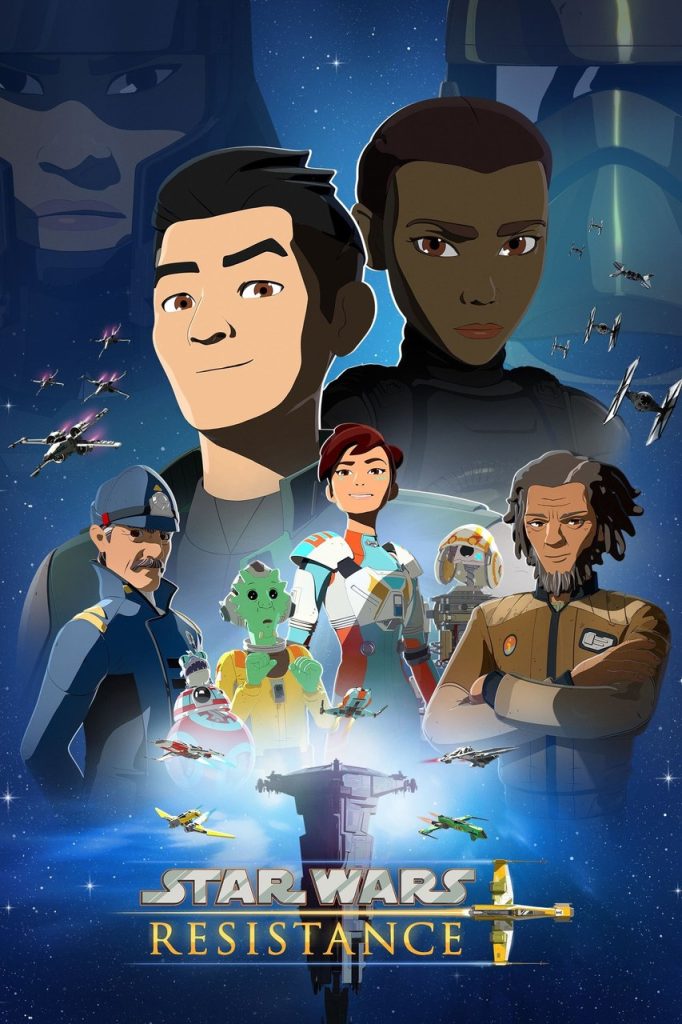 pôster de star wars resistance season 2 - otageek