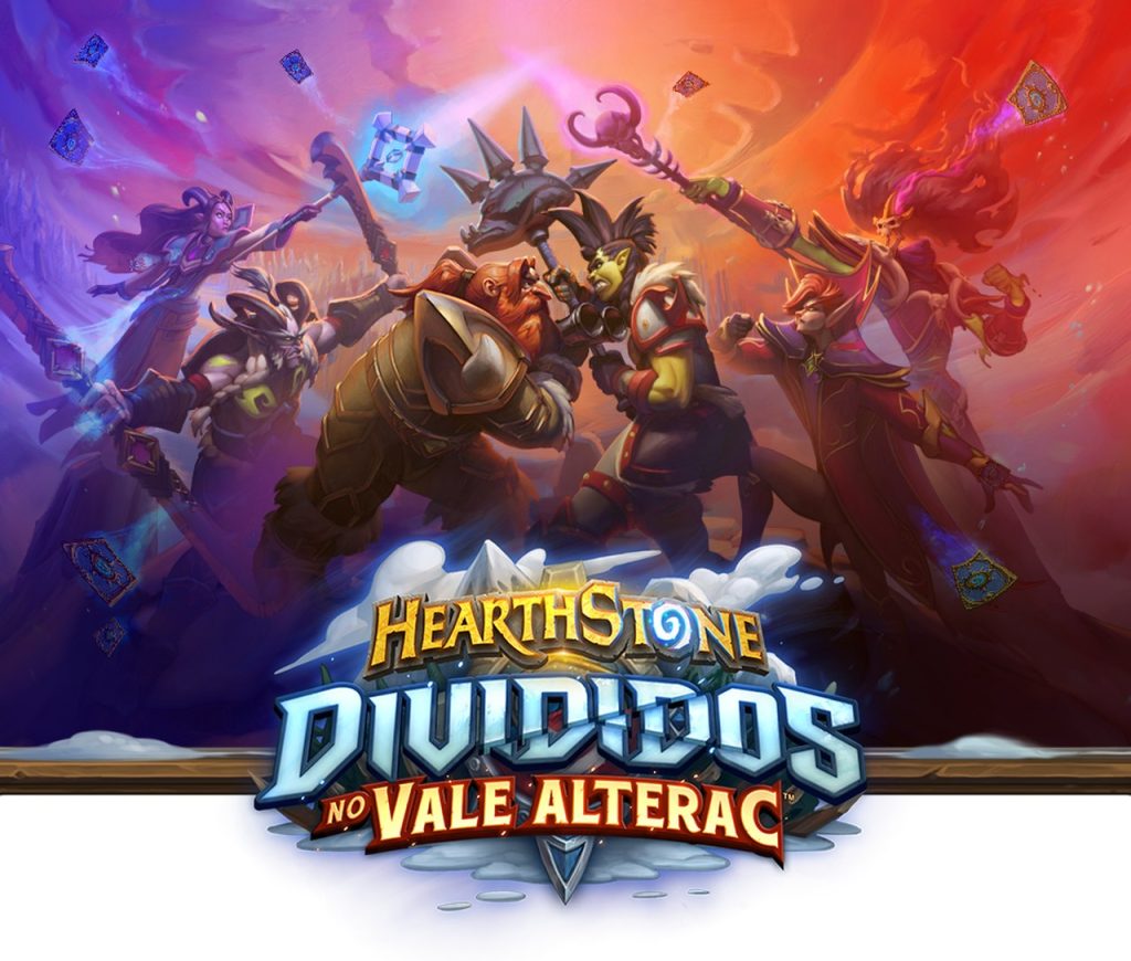 Imagem promocional do jogo Hearthstone, Divididos no Vale Alterac!