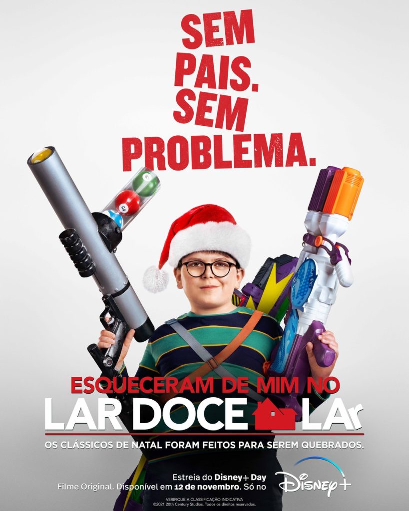 Pôster do filme "Esqueceram de Mim no Lar, Doce Lar"