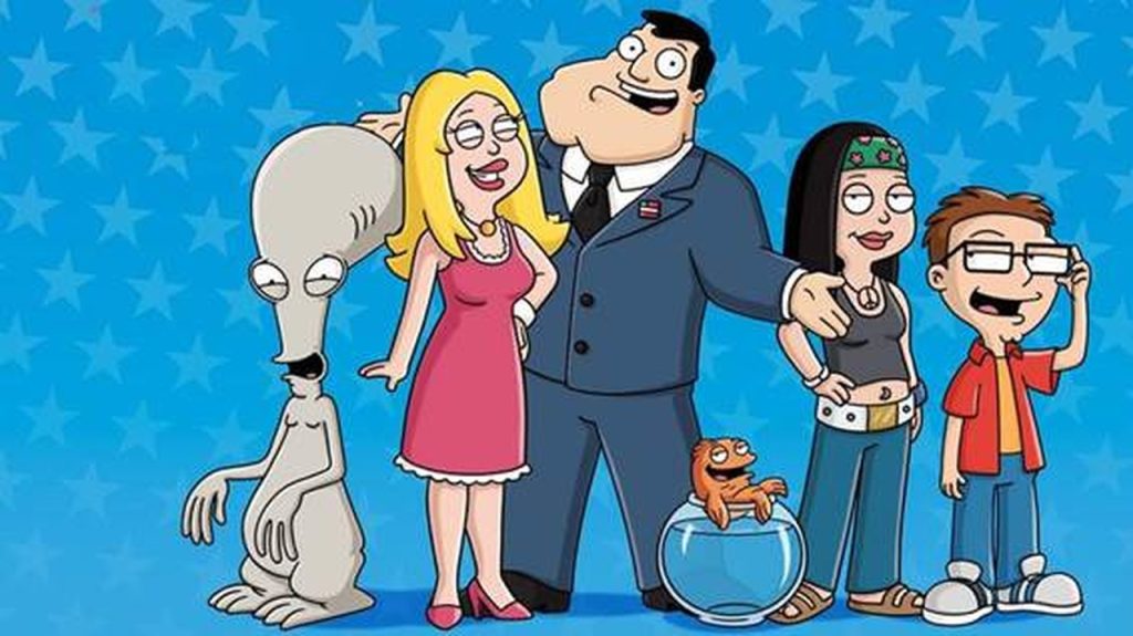 personagens de american dad - otageek