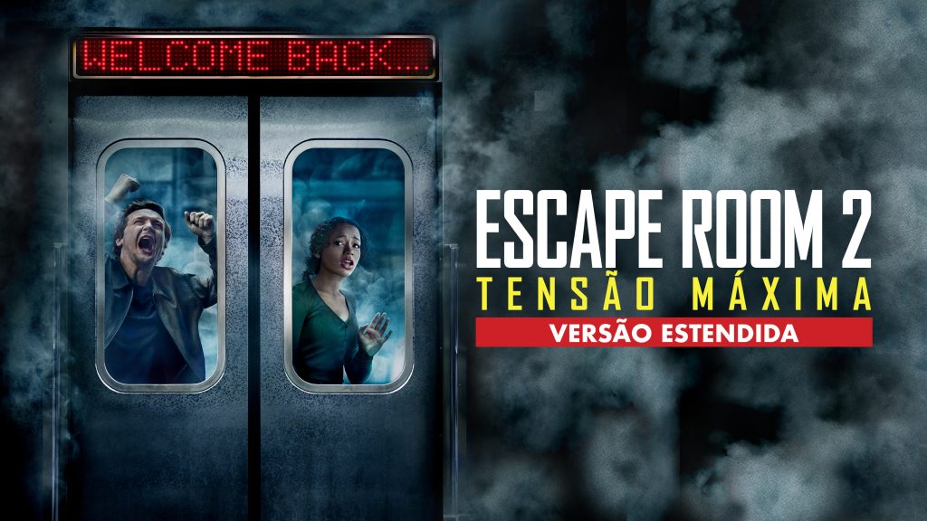 Imagem promocional do filme "Escape Room 2: Tensão Máxima"