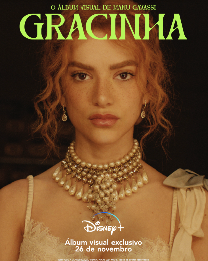 Imagem de capa do álbum visual "Gracinha", de Manu Gavassi