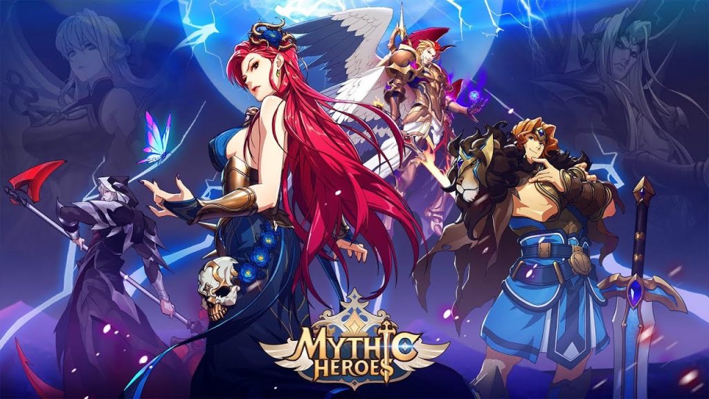 Imagem promocional do jogo Mythic Heroes