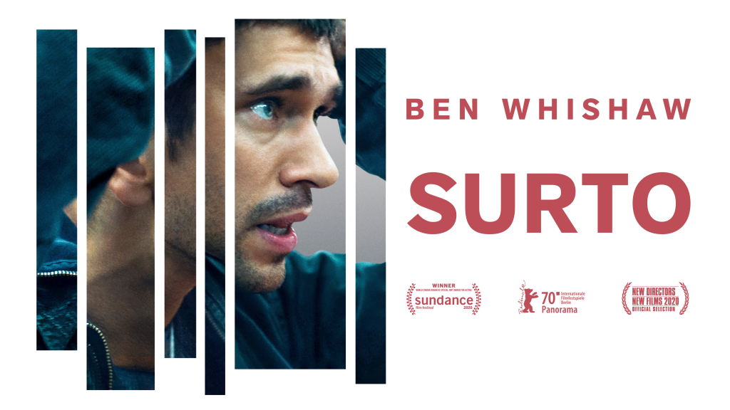 Pôster do filme "Surto", com Ben Whishaw.