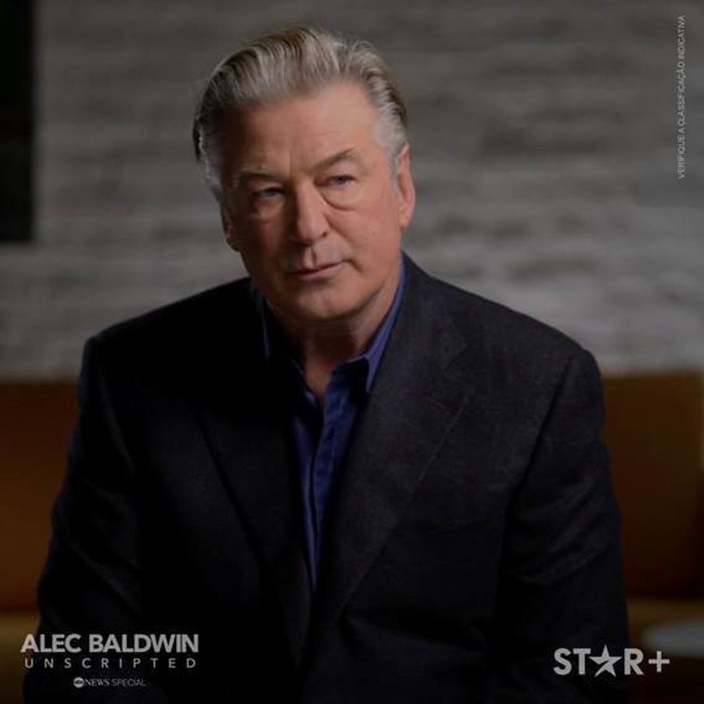 O ator Alec Baldwin em entrevista exclusiva