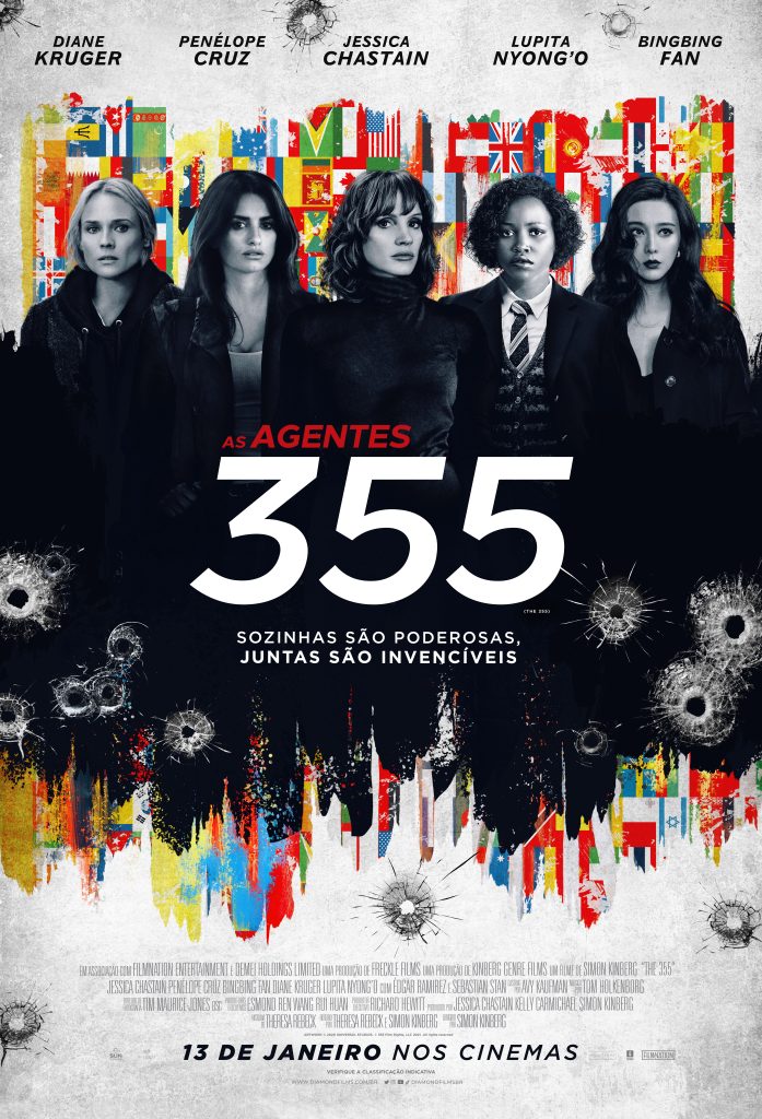 As Agentes 355 pôster