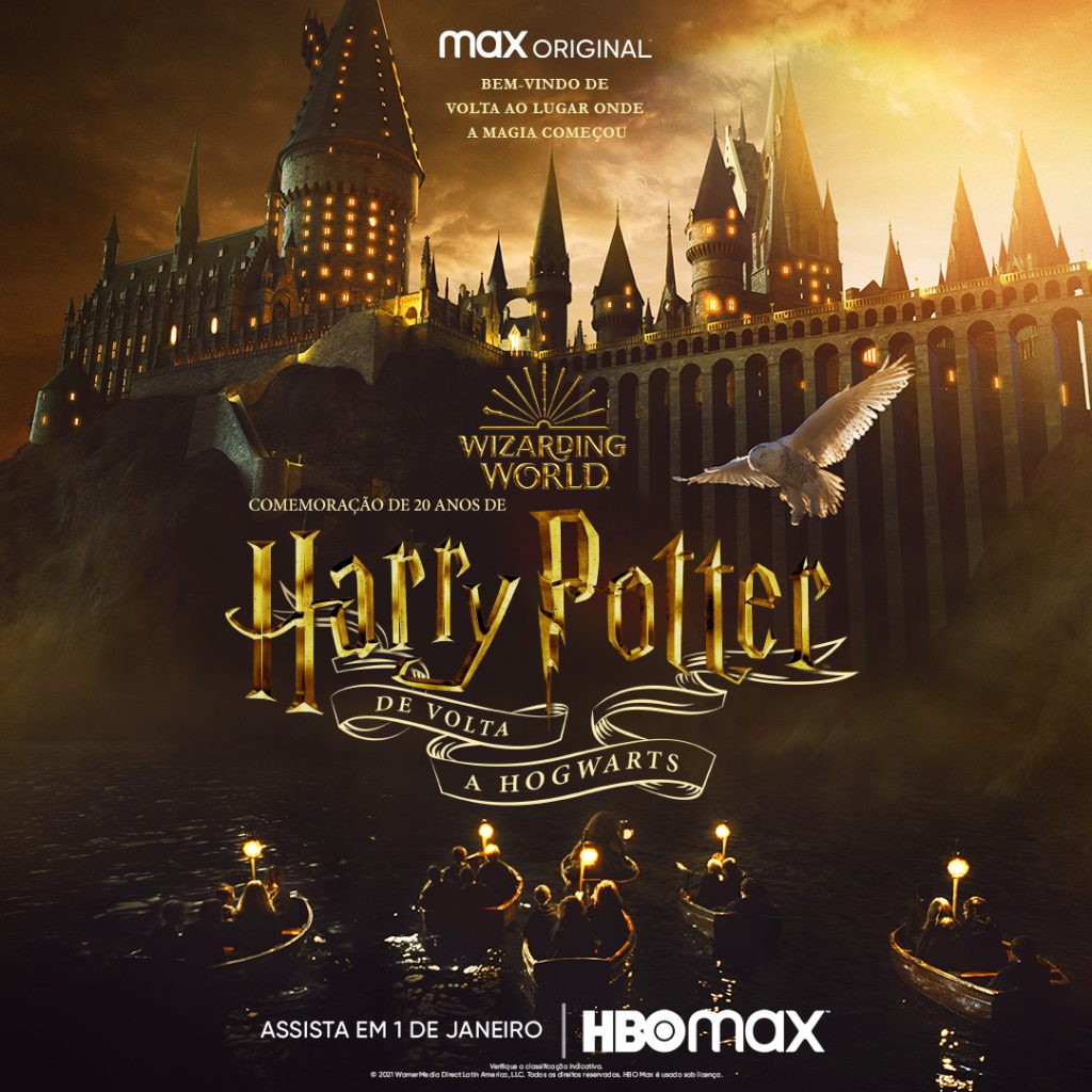 HBO MAX apresenta o trailer oficial e o pôster de "Harry Potter De