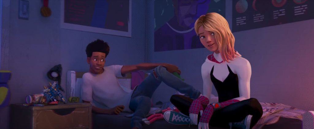 Em cena do trailer de Homem-Aranha: Através do Aranhaverso, podemos ver Miles Morales e Gwen Stacy mais velhos.