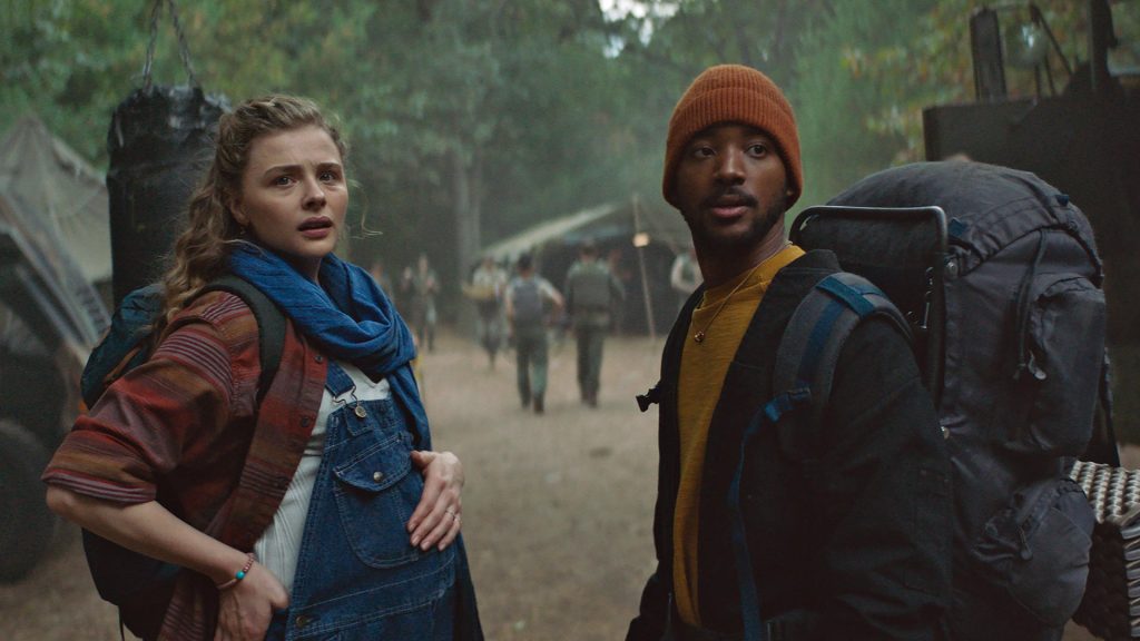 CHLOË GRACE MORETZ as GEORGIA and ALGEE SMITH as SAM in MOTHER/ANDROID. Otageek 