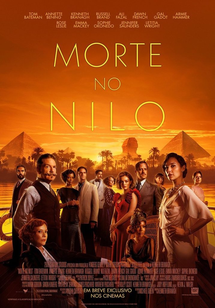 Pôster oficial de morte no Nilo