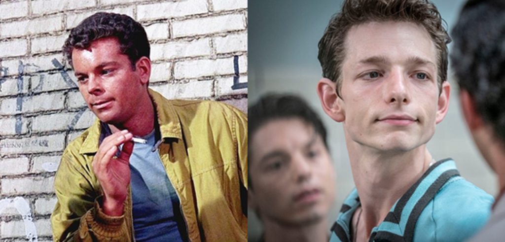 Russ Tumblyn (1961) e Mike Faist (2021) como Riff em amor sublime amor