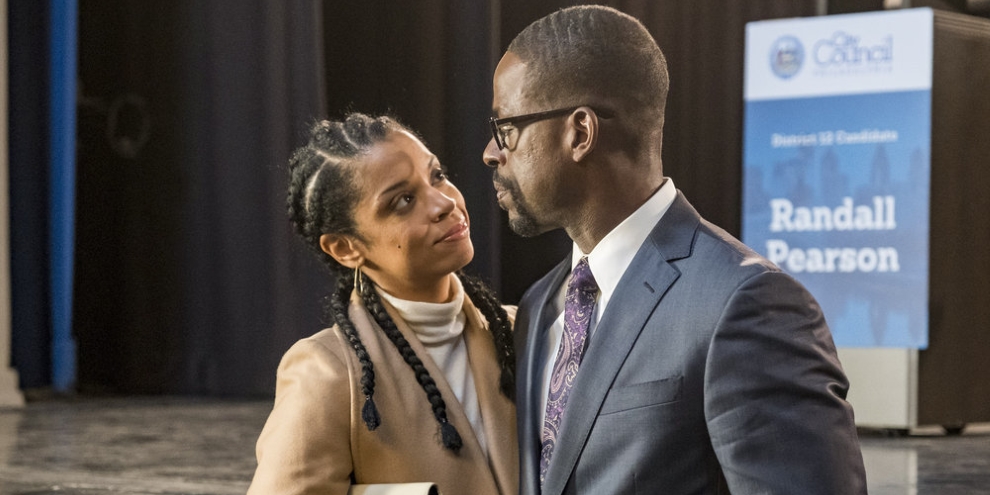 Beth (Susan Kelechi Watson) e Randall (Sterling K. Brown) Otageek