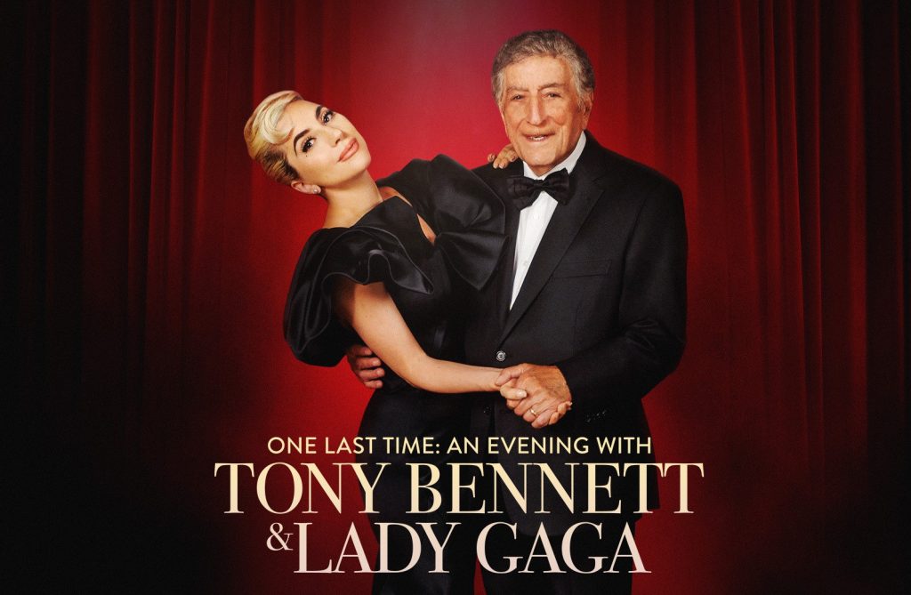 Cartaz com Tony Bennett e Lady Gaga - Otageek