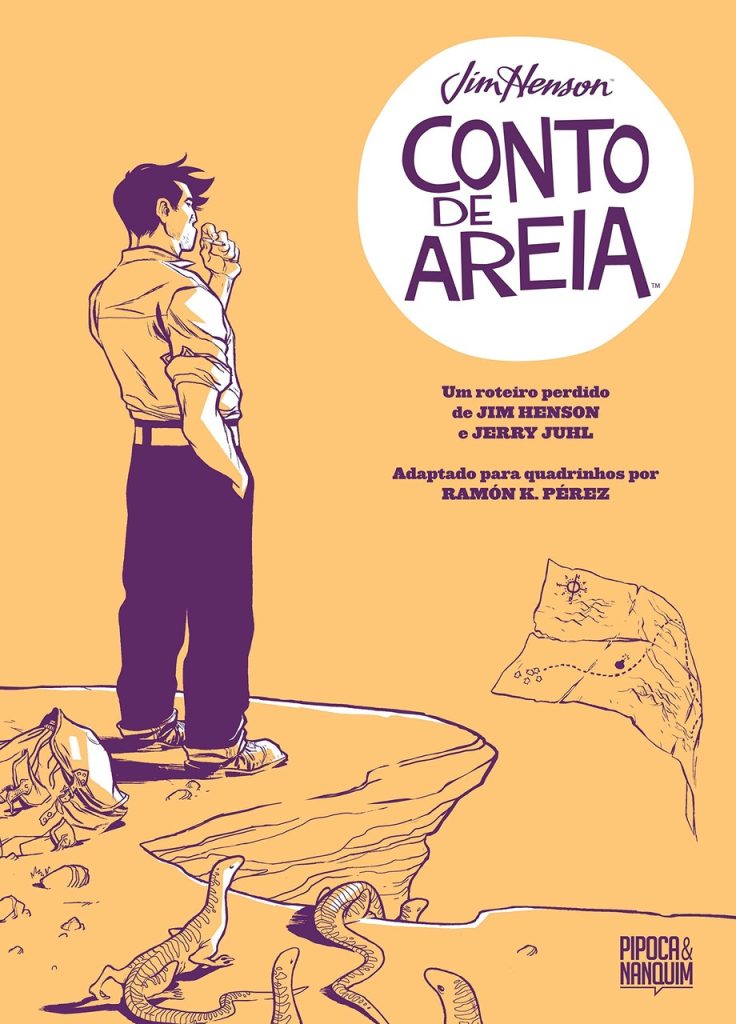 conto de areia - história em quadrinhos