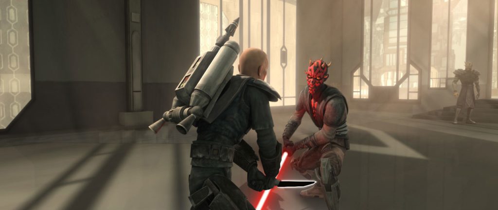 Darth Maul vs. Pre Vizla - otageek