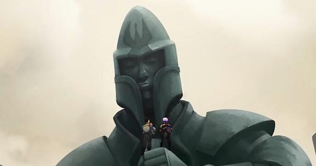 Estátua de Terra Vizla em Star Wars Rebels - otageek