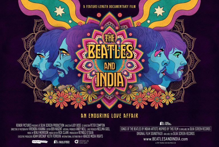 Os Beatles e a Índia - Poster Otageek