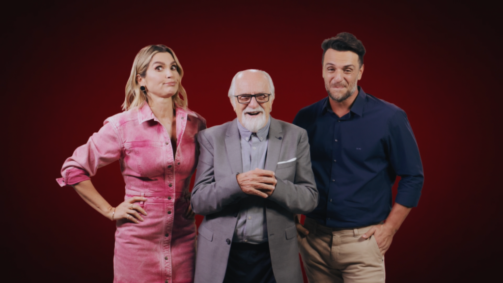 Ary Fontoura, Flavia Alessandra e Rodrigo Lombardi  - Red: Crescer é uma Fera