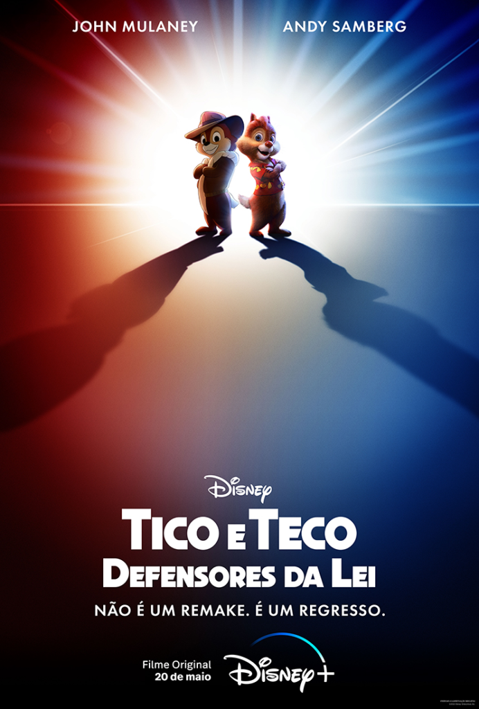 Tico e Teco Defensores da Lei - Poster / Reprodução Disney+ Otageek