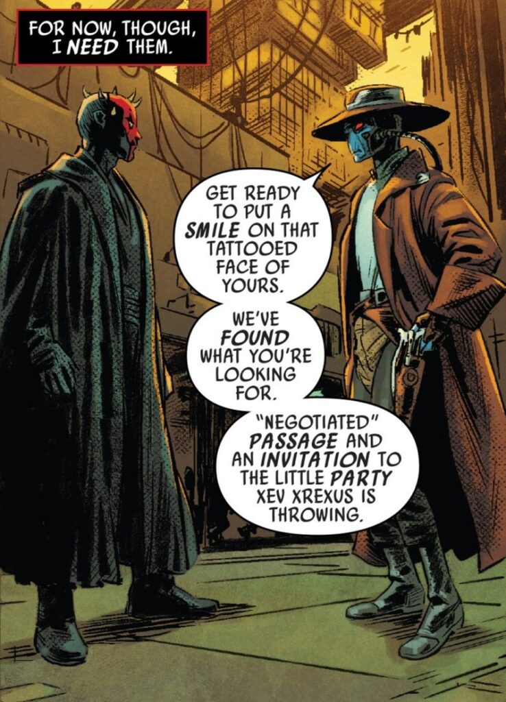 Cad Bane nos quadrinhos de Darth Maul. - otageek