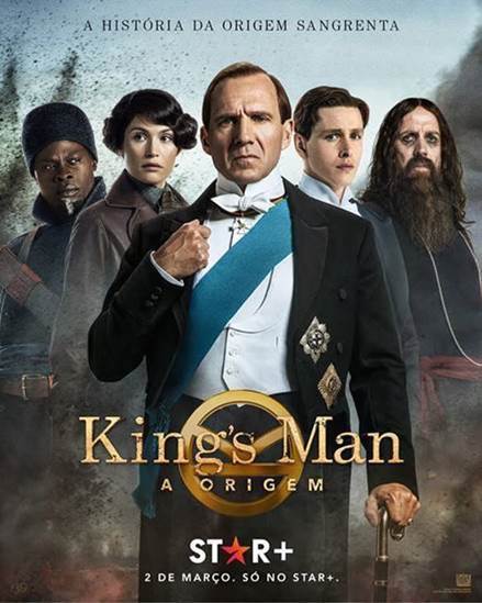 Poster do filme "King's man: A origem" do Star+