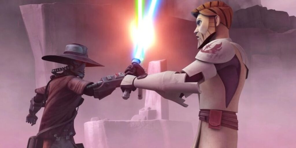 Cad Bane vs. Obi-Wan Kenobi. - otageek