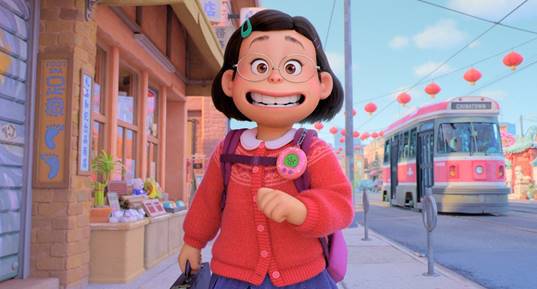 Mei Lee, personagem principal de "Red: Crescer é uma Fera" estreia 11 de março no Disney+.- Otageek
