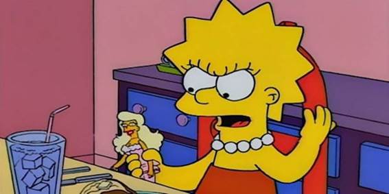 Os Simpsons - Lisa e a boneca falante