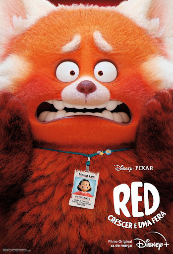 Novo Filme da Disney e Pixar “RED: Crescer É Uma Fera” estreia exclusivamente no Disney+