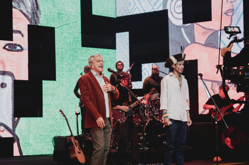 Caetano Veloso na produção musical 2022