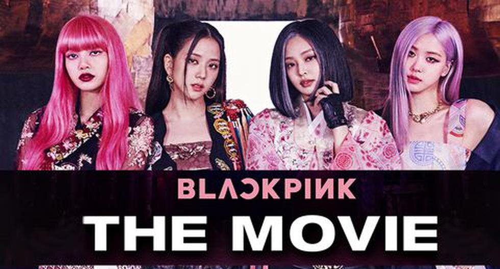 Pôster de BLACKPINK: O Filme, documentário que será lançado no Disney+, ELE acompanha a girlband de K´POP, um dos maiores grupos musicais da atualidade.