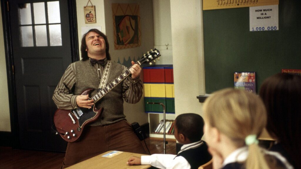Jack Black em Escola do Rock
