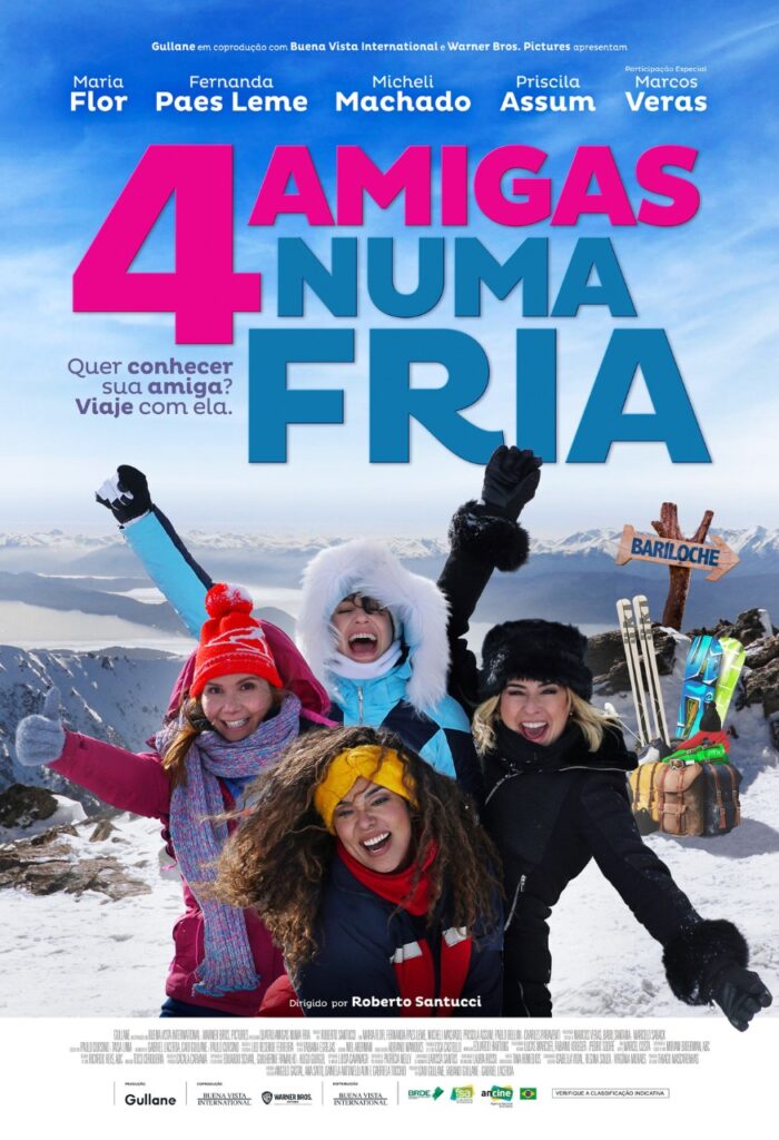 Pôster de Quatro Amigas Numa Fria - Nova comédia nacional nos cinemas - Otageek