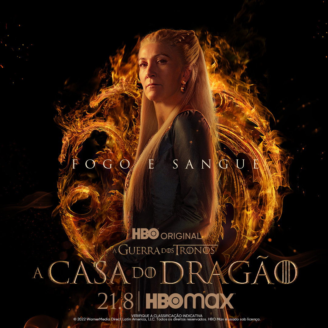 Poster de divulgação de Poster de divulgação de House of the Dragon - Otageek