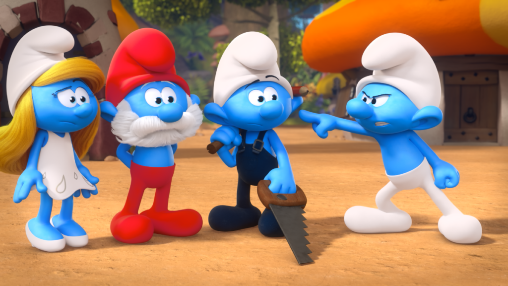 Os Smurfs estreia em maio no Paramount+