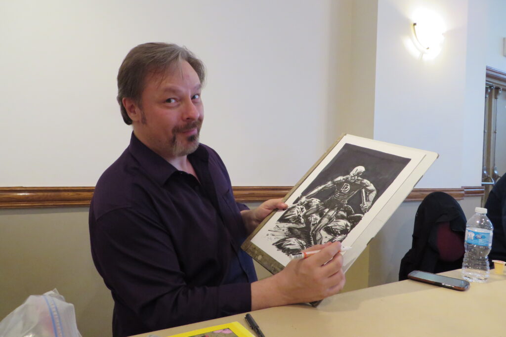 Richard Pace apresenta seu desenho do Demolidor