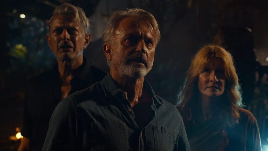 Elenco principal do primeiro filme de Jurassic Park retorna para Jurassic World: Domínio