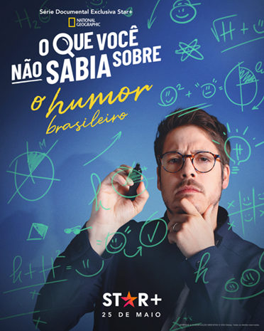 NO DIA 25 DE MAIO, ESTREIA EXCLUSIVAMENTE NO STAR+ “O QUE VOCÊ NÃO SABIA SOBRE O HUMOR BRASILEIRO”, NOVA SÉRIE DOCUMENTAL APRESENTADA POR FÁBIO PORCHAT - OTAGEEK