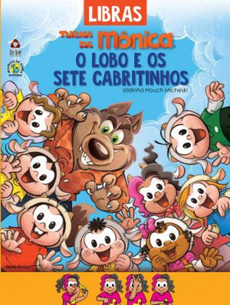 capa turma do mônica libras - otageek