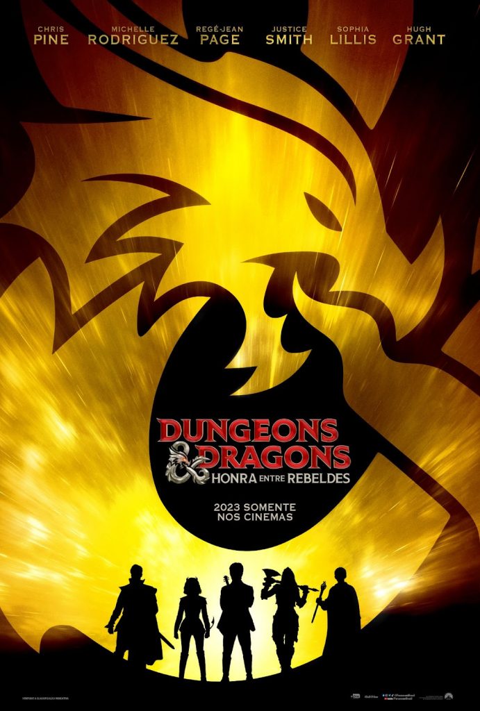 Dungeons & Dragons Honra Entre Rebeldes - Poster Otageek