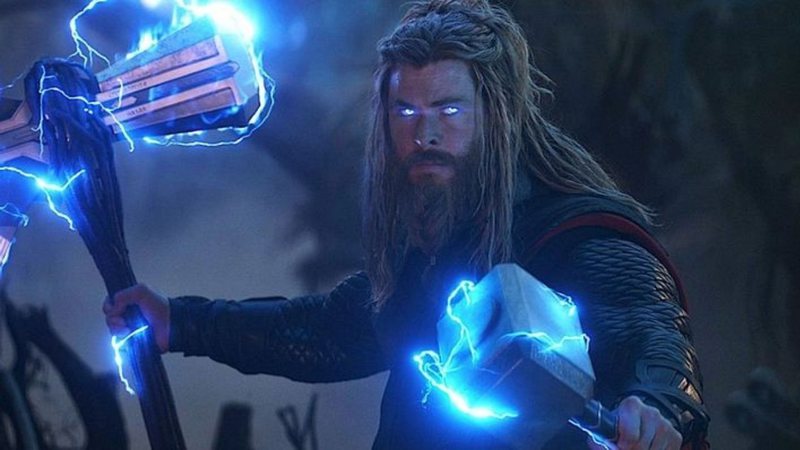 Thor (Chris Hemswort) em Vingadores: Ultimato Otageek