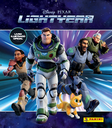 Álbum de figurinhas Lightyear