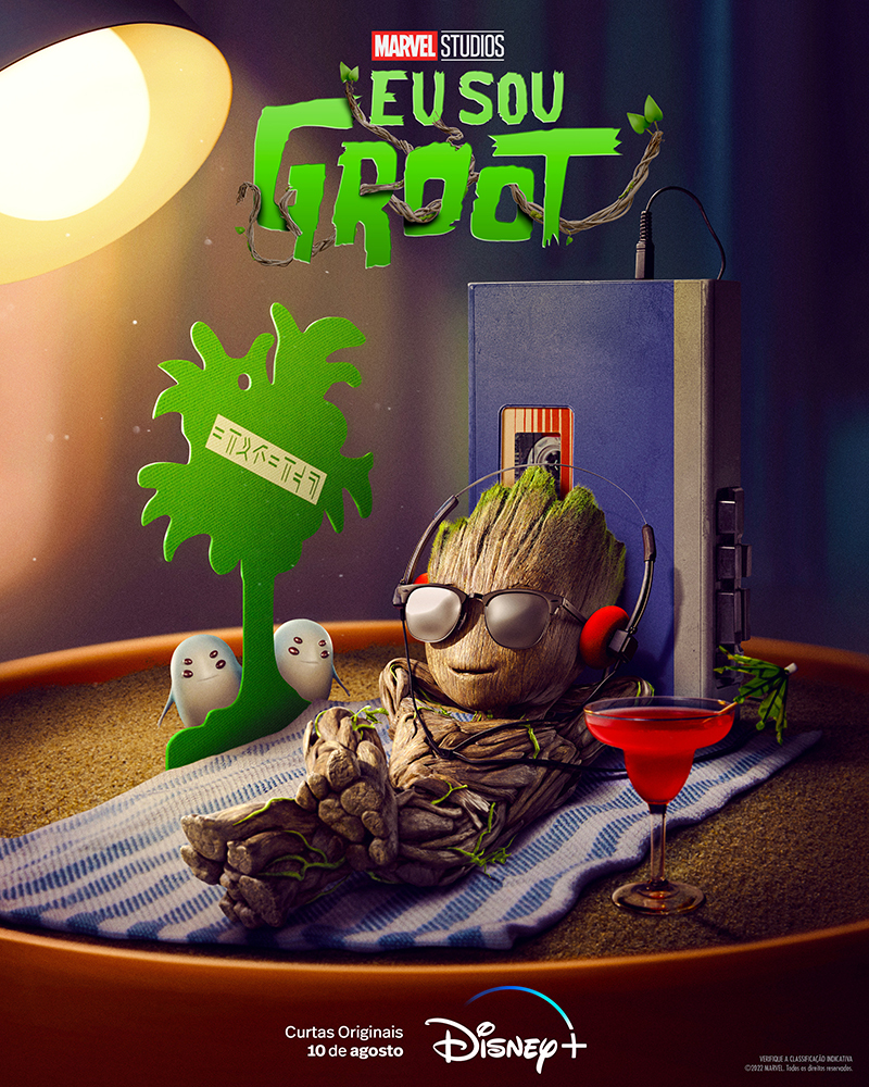 Poster da serie Eu sou Groot.