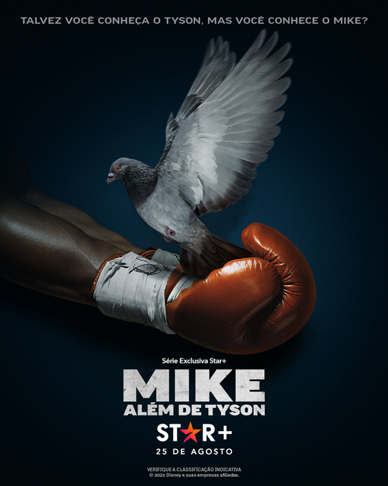 logo da série Mike além de Tyson do Star+