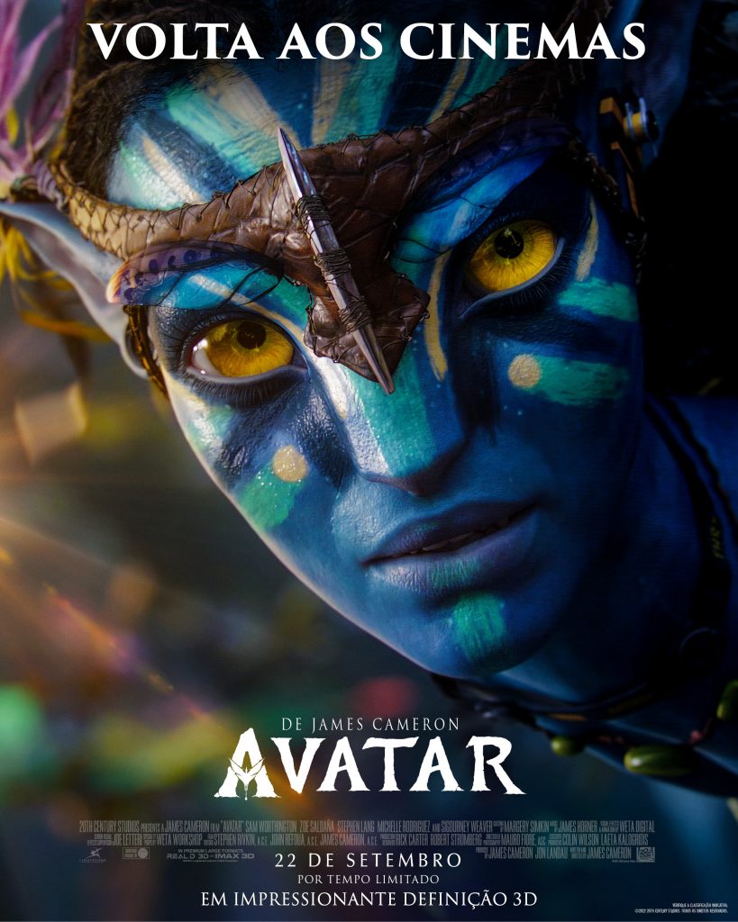 Avatar de volta aos cinemas