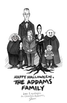Pôster de "A Familia Addams". - Otageek
