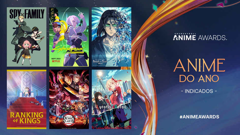 Vencedores Anime Awards 2021 da Crunchyroll (Re:zero ganhou 2 categoria)